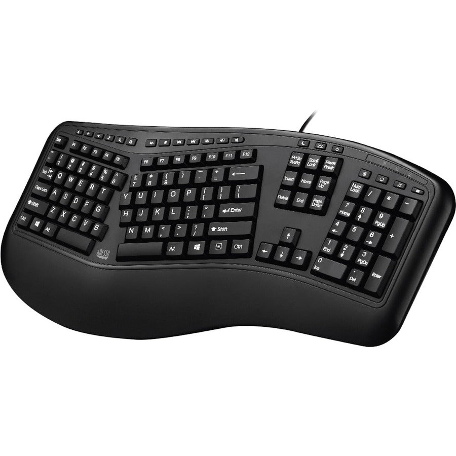 Adesso AKB-150UB - Keyboard - USB - QWERTY - US - black - TAA Compliant