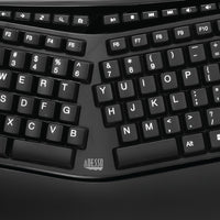 Adesso AKB-150UB - Keyboard - USB - QWERTY - US - black - TAA Compliant