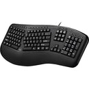 Adesso AKB-150UB Desktop Ergonomic Keyboard - 105 Key(s) - USB Interface