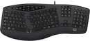 Adesso AKB-160UB TruForm Ergonomic Desktop Keyboard - Cable - Full-size - USB