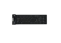 Adesso AKB-222UB Antimicrobial Waterproof Flex Keyboard (Compact Size) - Cable