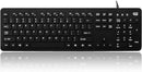 Adesso AKB-235UB SlimTouch - Keyboard - USB - US - Numeric keypad - Black