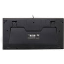 Adesso AKB-310UB Mini Trackball Keyboard - USB - 87 Keys - Black