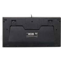 Adesso AKB-310UB Mini Trackball Keyboard - USB - 87 Keys - Black