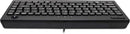 Adesso AKB-310UB Mini Trackball Keyboard - Quiet Keys - 87 Keys - USB - Black