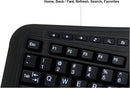 Adesso AKB-450UB Tru-Form Ergonomic Touchpad Keyboard - Full-size - 104 Key(s)