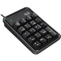 Adesso AKB-600HB 19-Key Mechanical Keypad with 3-Port USB Hub