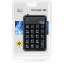 Adesso AKB-600HB 19-Key Mechanical Keypad with 3-Port USB Hub