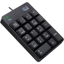 Adesso AKB-601UB USB 18-Key Numeric Keypad - Cable Connectivity - 18 Key(s)