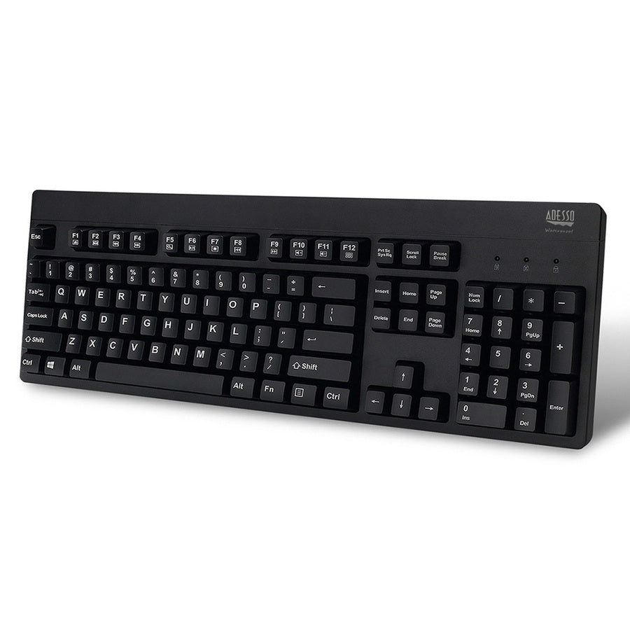 Adesso AKB-630UB EasyTouch 630UB - Antimicrobial Waterproof Keyboard