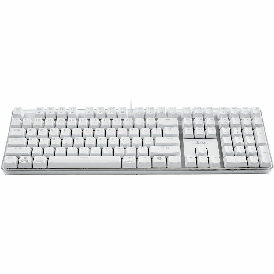 Adesso AKB-680UW Multi-OS Illuminated Mechanical Keyboard - 104 Keys