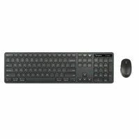 Targus AKM626USZ Keyboard & Mouse - Bluetooth/RF - USB Wireless - Black