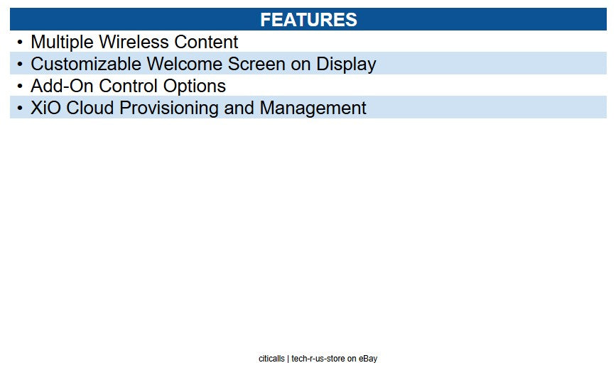 Crestron AM-3000-WF AirMedia Receiver 3000 with Wi-Fi Network Connectivity