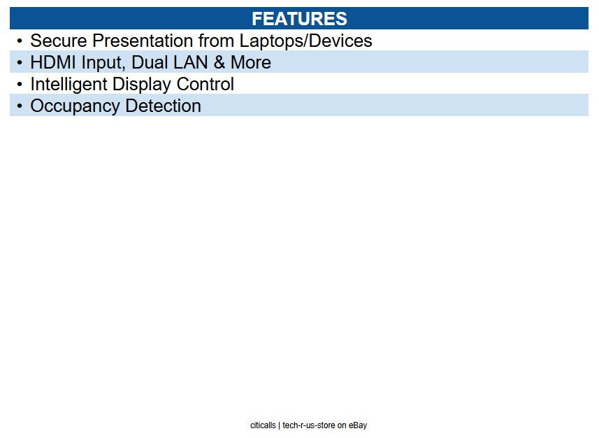 Crestron AM-3200-WF AirMedia Receiver 3200 with Wi-Fi Network Connectivity