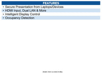 Crestron AM-3200-WF AirMedia Receiver 3200 with Wi-Fi Network Connectivity