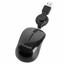 Targus AMU75US Compact Laptop Mouse - Optical - USB - Black, Gray