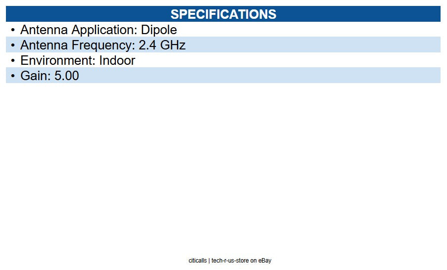Zebra AN2020 Antenna - 2.4 GHz - 5 dBi - Wireless Data Network Magnetic Mount