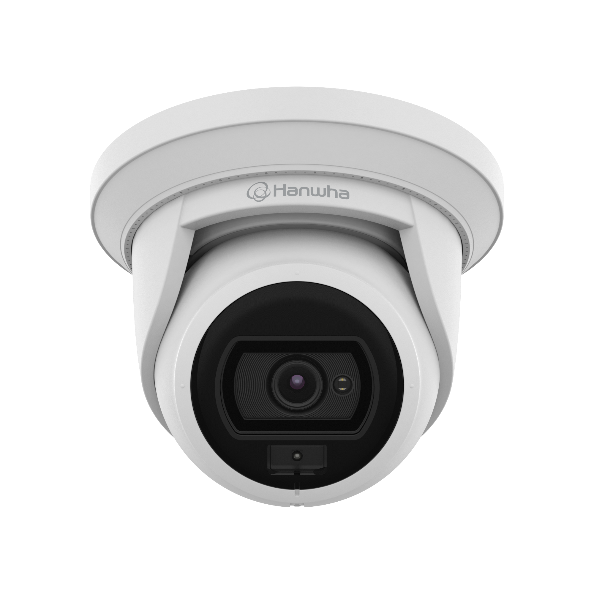 Hanwha ANE-L7012L Wisenet A Series 4MP Super-Compact White Light Flateye Camera