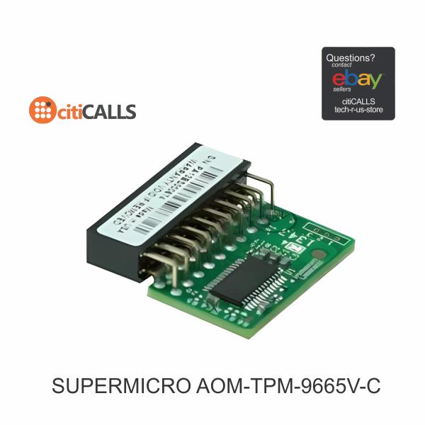 Supermicro AOM-TPM-9665V-C 3.3V Power EK Certificate for X10 20-Pin TPM Header