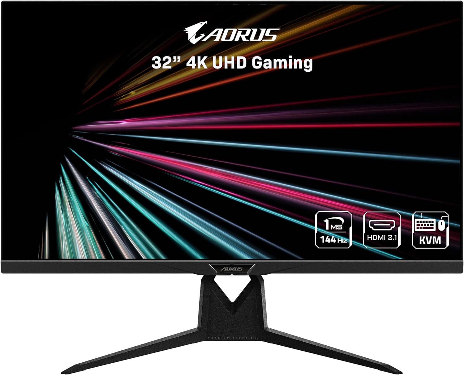 Gigabyte AORUS FI32U-SA - LED monitor - 31.5" - 3840 x 2160 4K @ 144 Hz