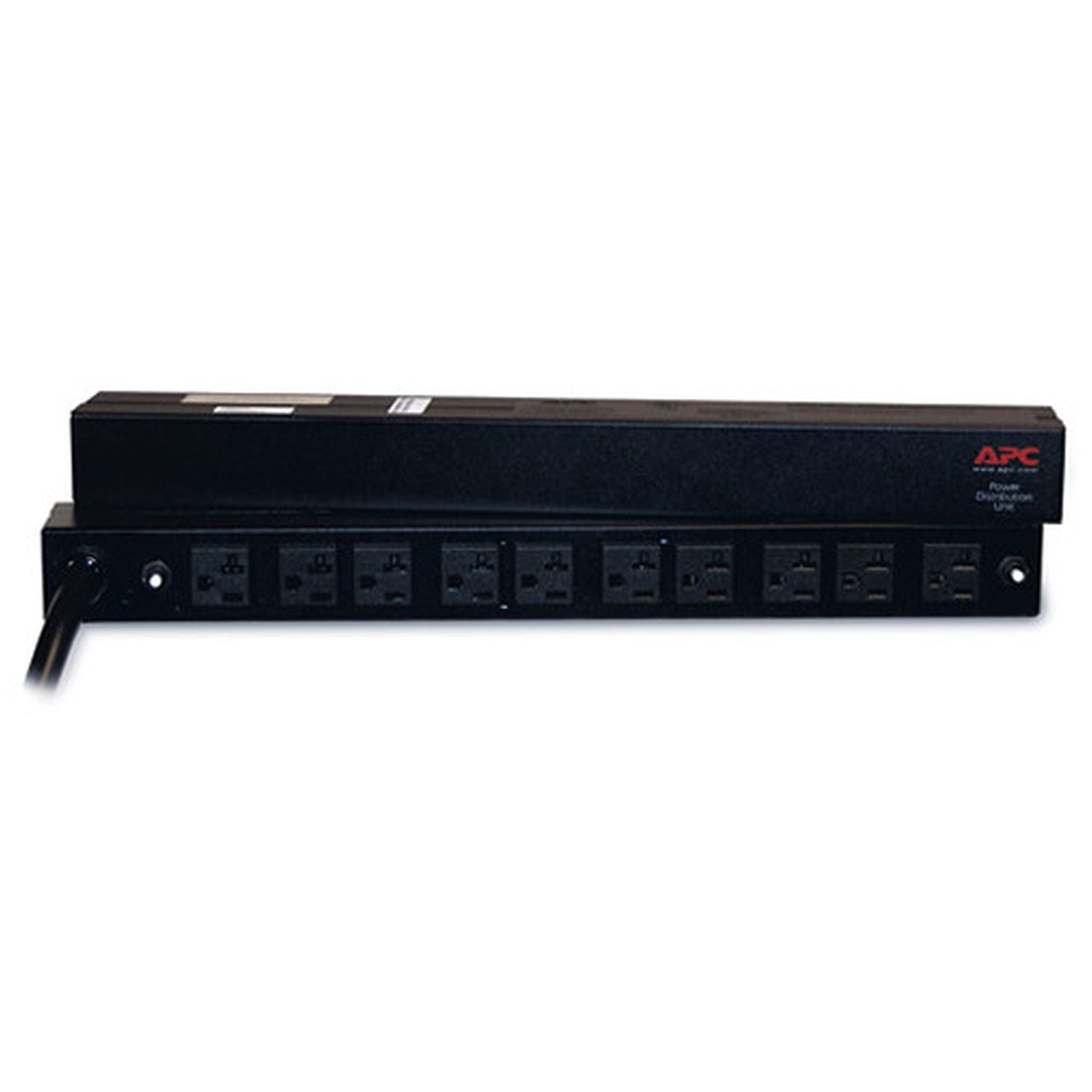 APC AP9560 NetShelter Basic Rack PDU, 1U, 30A, 120V, 10 NEMA 5-20 outlets