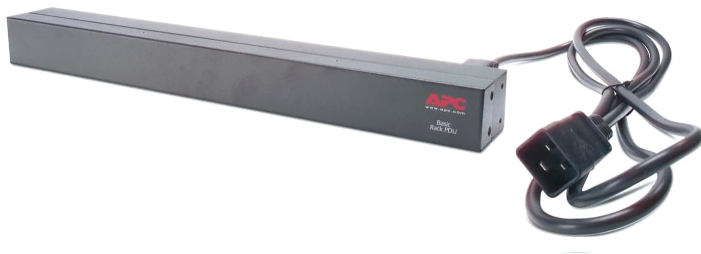 APC AP9565 NetShelter Basic Rack PDU, 1U, 1PH, 3.7kW 230V 16A or 3.3kW 208V 16A