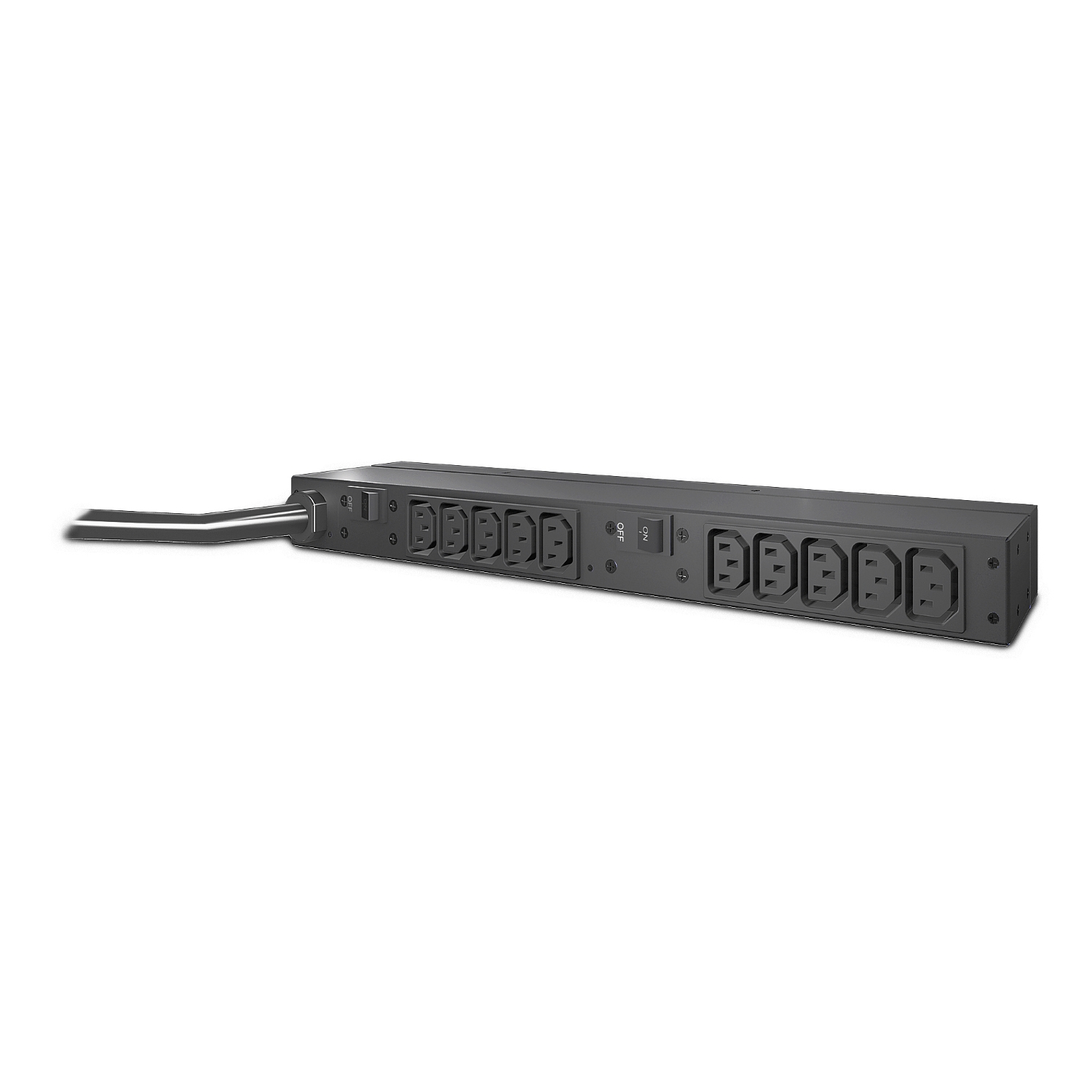 Apc AP9571A Rack PDU, Basic, 1U, 30A, 208V, (10) C13 - Rack-mountable