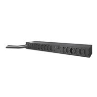 Apc AP9571A Rack PDU, Basic, 1U, 30A, 208V, (10) C13 - Rack-mountable