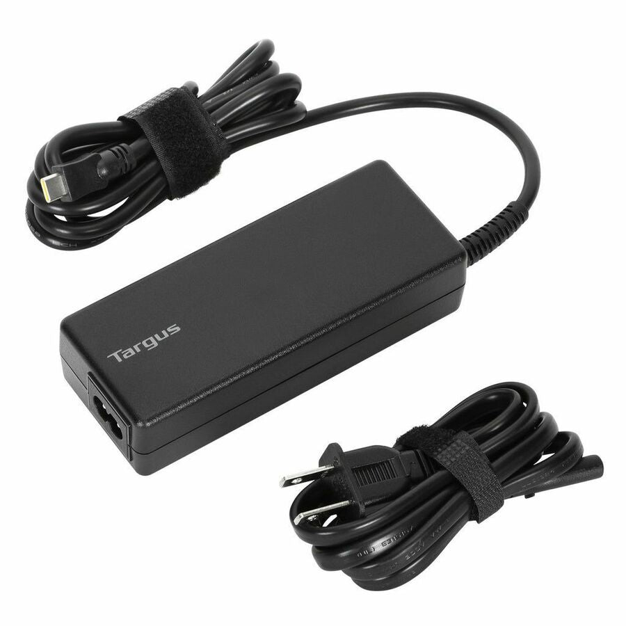 Targus APA108BT 100W USB C Charger - 65 W - Rugged - 5.91 ft Cable - Black