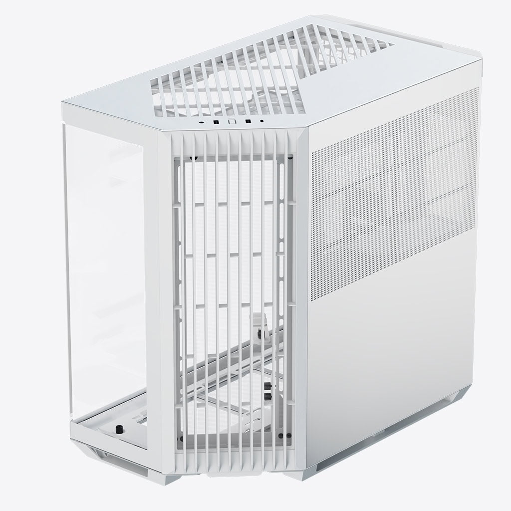 APNX APCM-VI01003.21 Computer Case - Mid Tower SGCC ABS White Retail