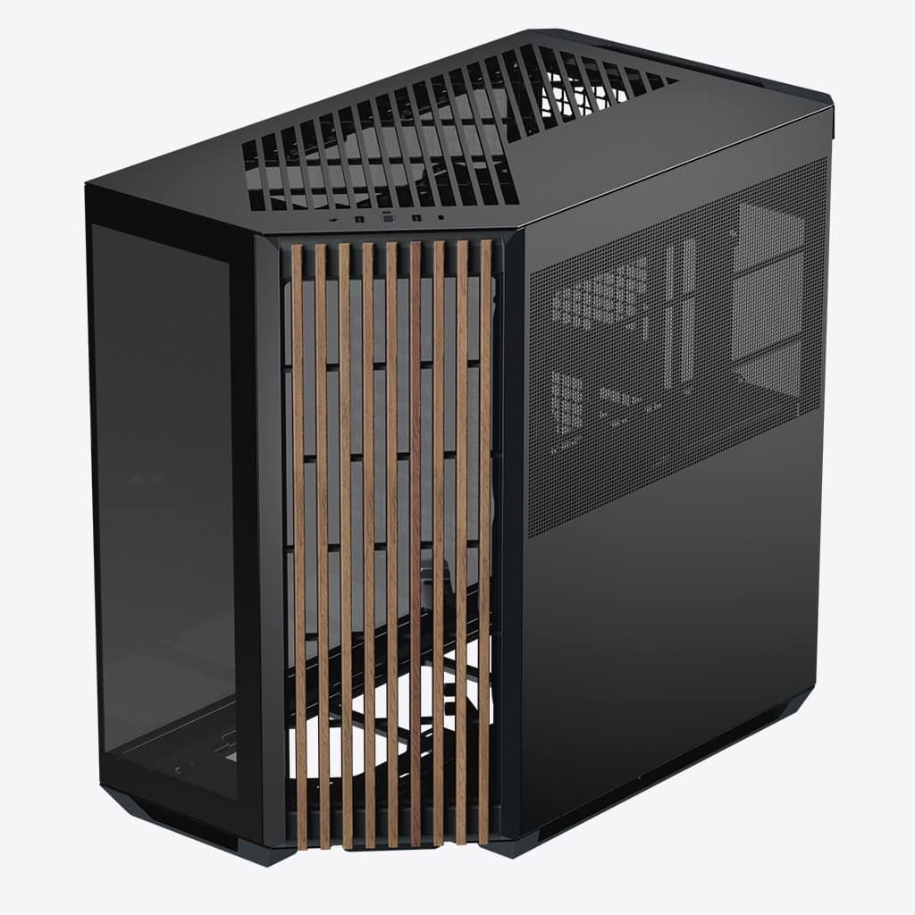 APNX APCM-VI01103.11 Computer Case - Mid Tower SGCC ABS Black Retail