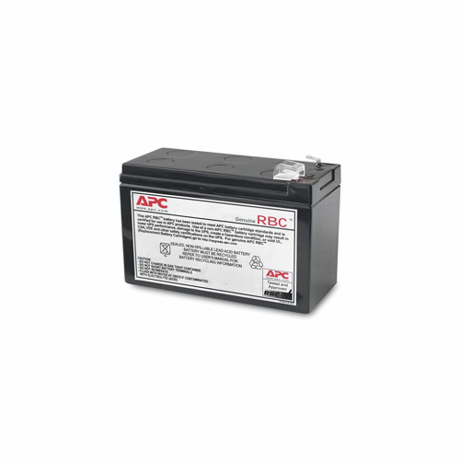 APC APCRBC110 Replacement Battery Cartridge, VRLA battery, 7Ah, 12VDC