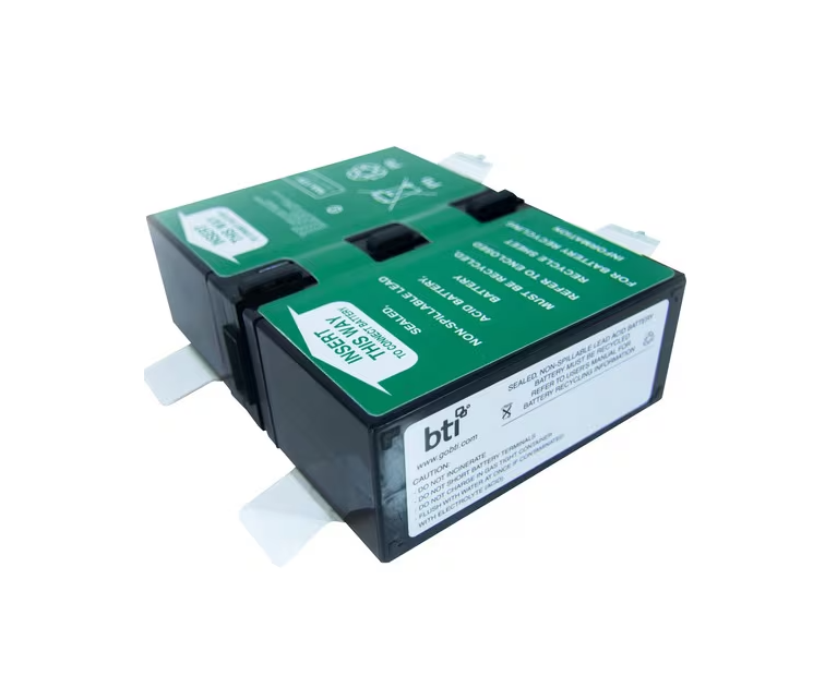BTI APCRBC124-SLA124 SEALED LEAD ACID BATTERY FOR APC BR1200G-FR