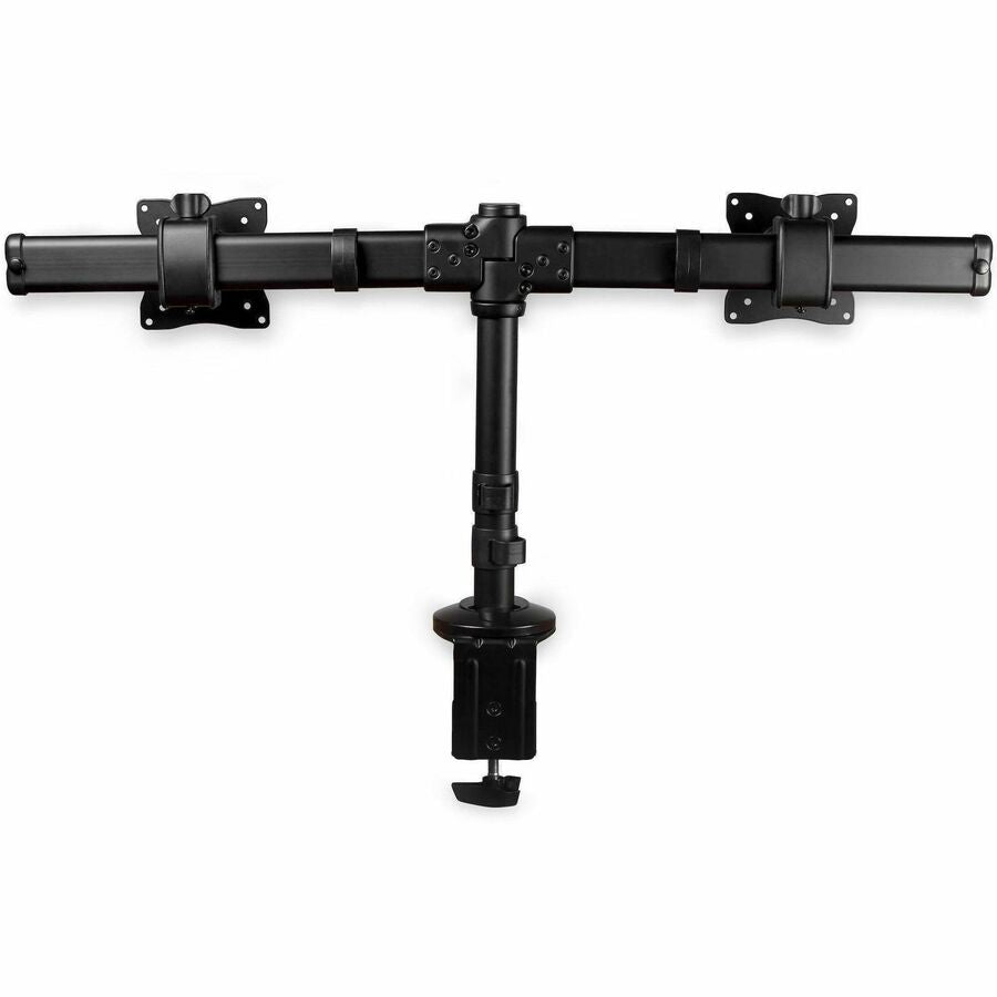 StarTech ARMBARDUOG Desk-Mount Dual-Monitor Arm - Black - For up to 27"