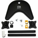 StarTech ARMBARDUOV Vertical Dual Monitor Stand, Heavy Duty Steel, up to 27"