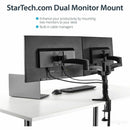 StarTech ARMDUAL Desk Mount Dual Monitor Arm - For VESA Monitors up to 24"