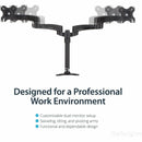 StarTech ARMDUAL Desk Mount Dual Monitor Arm - For VESA Monitors up to 24"