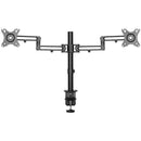 StarTech ARMDUAL3 Desk Mount Dual Monitor Arm - Ergonomic VESA - Black