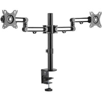 StarTech ARMDUAL3 Desk Mount Dual Monitor Arm - Ergonomic VESA - Black