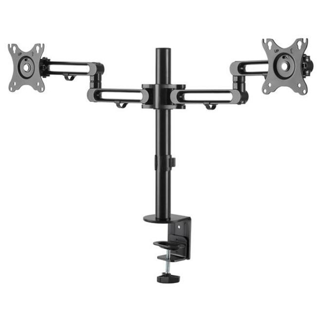StarTech ARMDUAL3 Desk Mount Dual Monitor Arm - Ergonomic VESA - Black