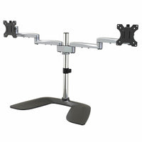 StarTech ARMDUALSS Dual Monitor Stand, Ergonomic Desktop Monitor Stand