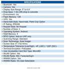CipherLab AS38U8RF4NSG1 RS38 Mobile Computer, Android 13, 5G/LTE/BT5.2/Wi-Fi 6E