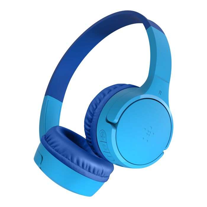 Belkin AUD002BTBLV3 Wireless Bluetooth On-Ear Headphones for Kids w/ Mic