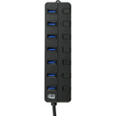 Adesso AUH-3070P 7-ports USB 3.0 Hub with 5V2A Power Adaptor