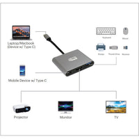 Adesso AUH-4010 3-IN-1 USB-C Multi-Port Docking Station (TAA Compliant)