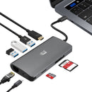 Adesso AUH-4030 8-in-1 USB-C Multi-Port Docking Station (TAA Compliant)