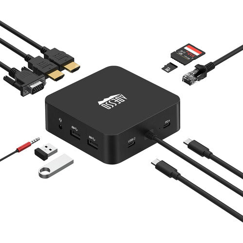 Adesso AUH-4050 11 in 1 USB-C Multiport Docking Station(TAA Compliant)