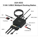 Adesso AUH-4050 11 in 1 USB-C Multiport Docking Station(TAA Compliant)