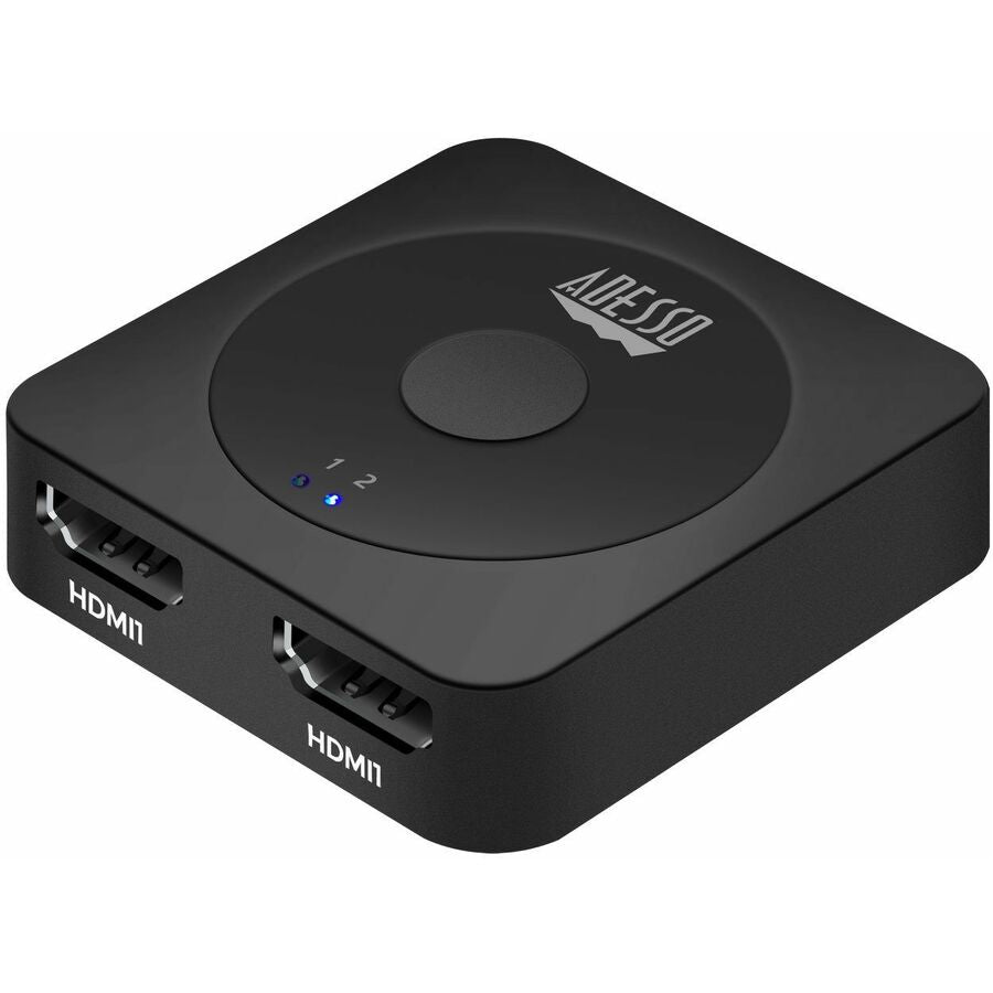 Adesso AUH-5100 Video Switch - 3840 x 2160 - 4K, Full HD - Black