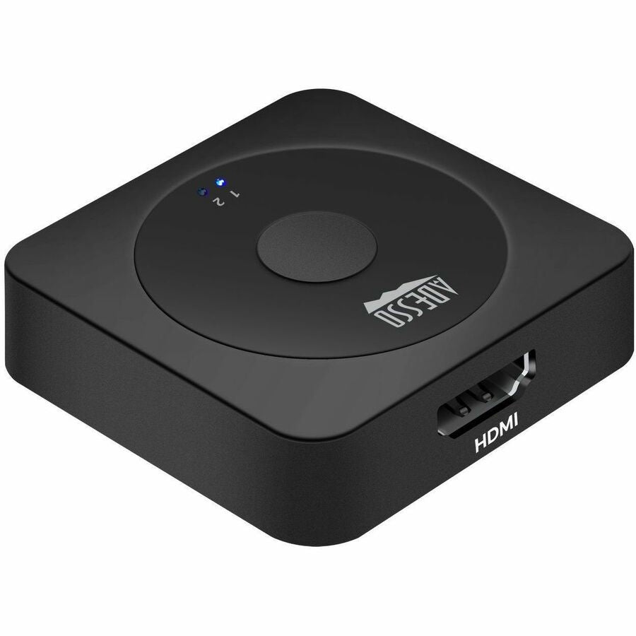 Adesso AUH-5100 Video Switch - 3840 x 2160 - 4K, Full HD - Black